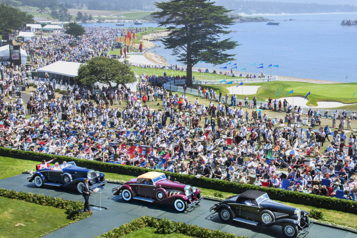 PEBBLE BEACH CONCOURS D'ELEGANCE