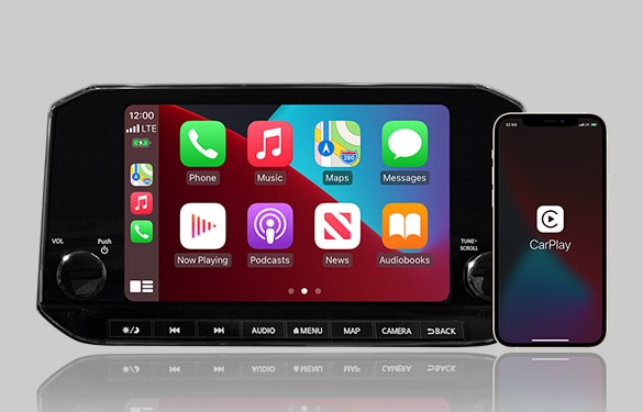 Available wireless Apple CarPlay® integration