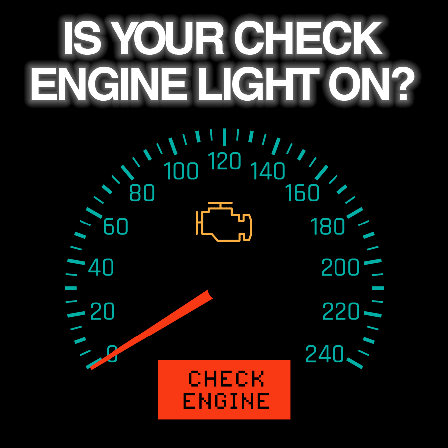 Check engine light is on? We can help.